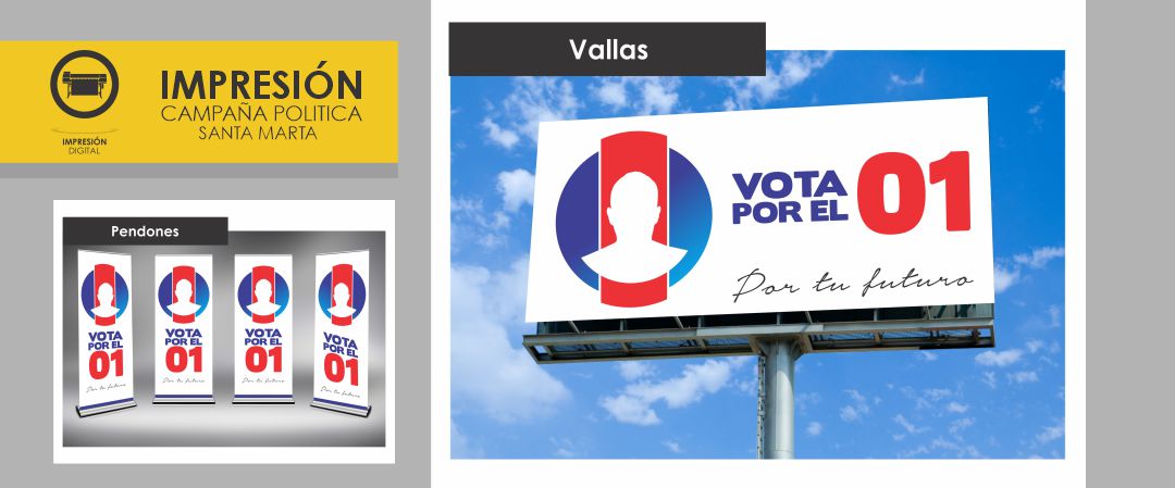 🤝 Impresion Publicidad Política en Santa Marta 